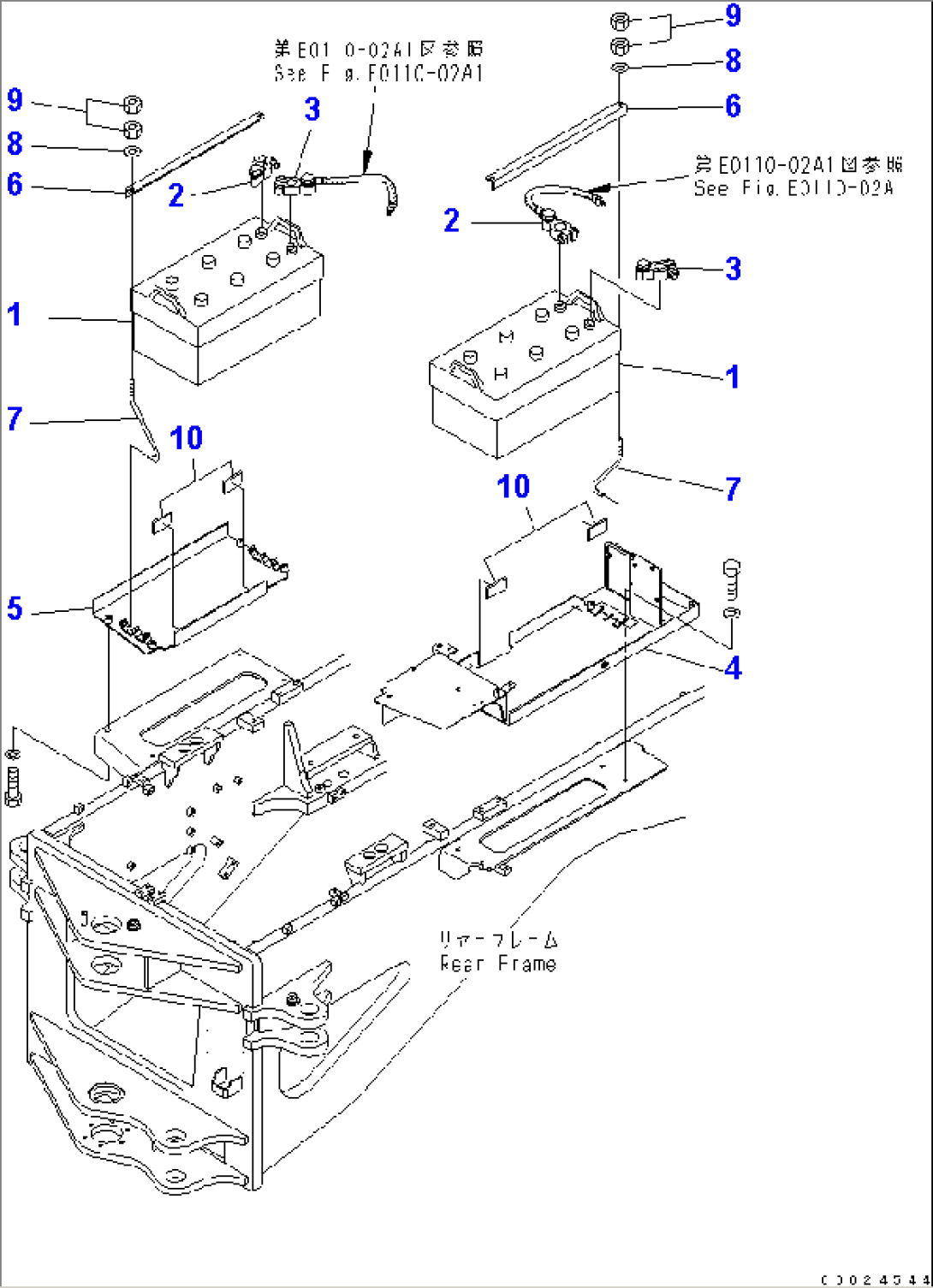 BATTERY (140A ALTERNATOR)