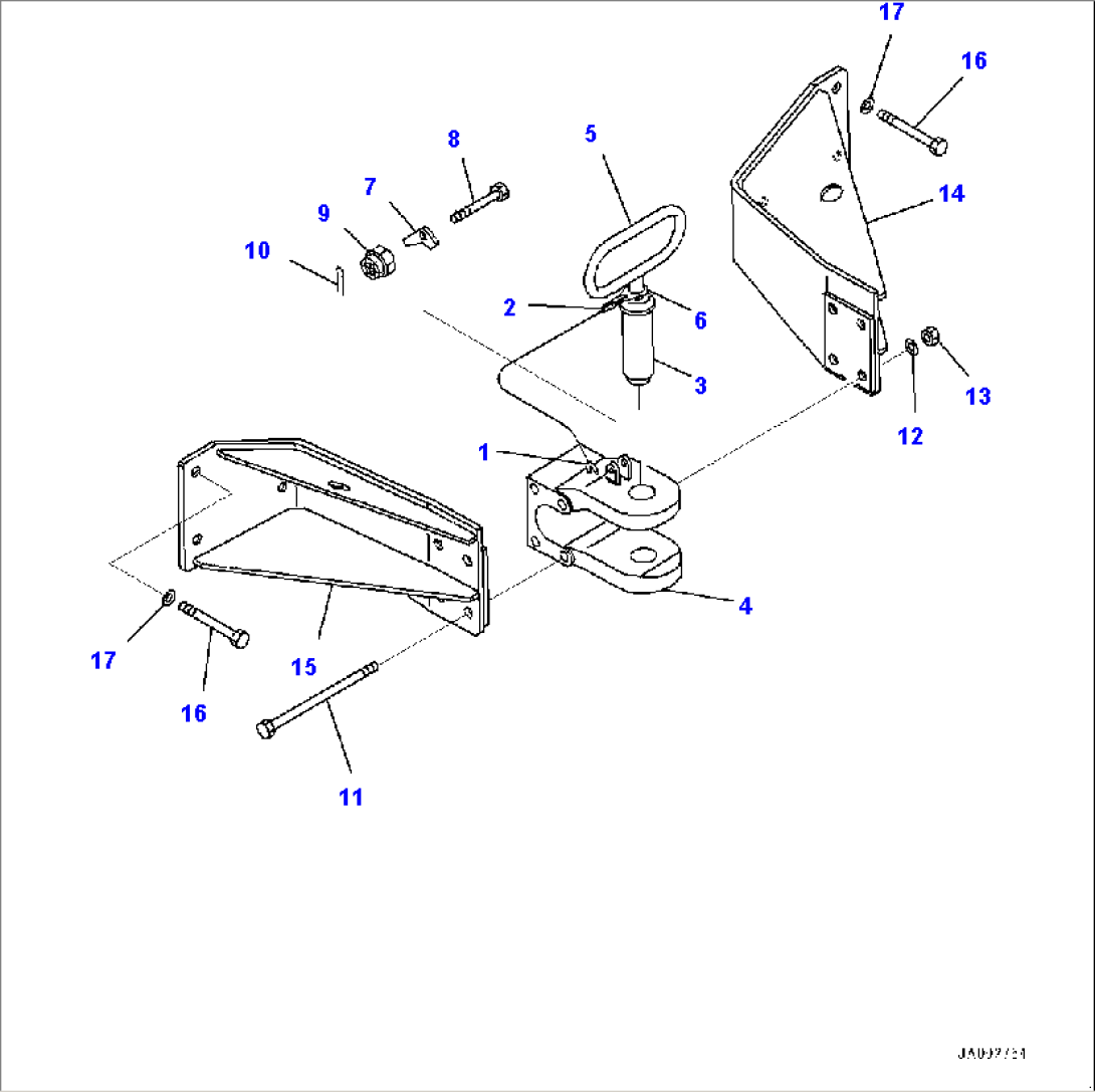 Drawbar (#80001-)