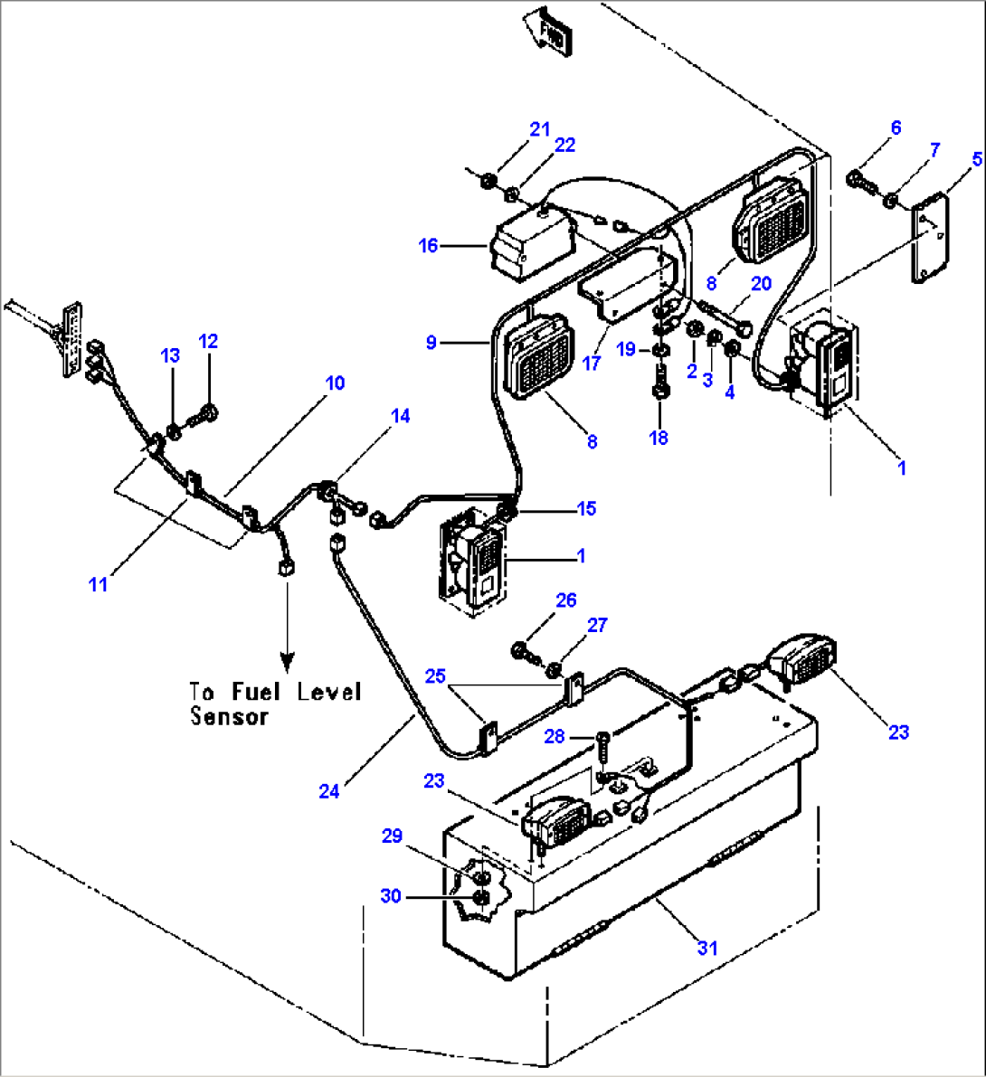 ELECTRICAL SYSTEM (REAR)