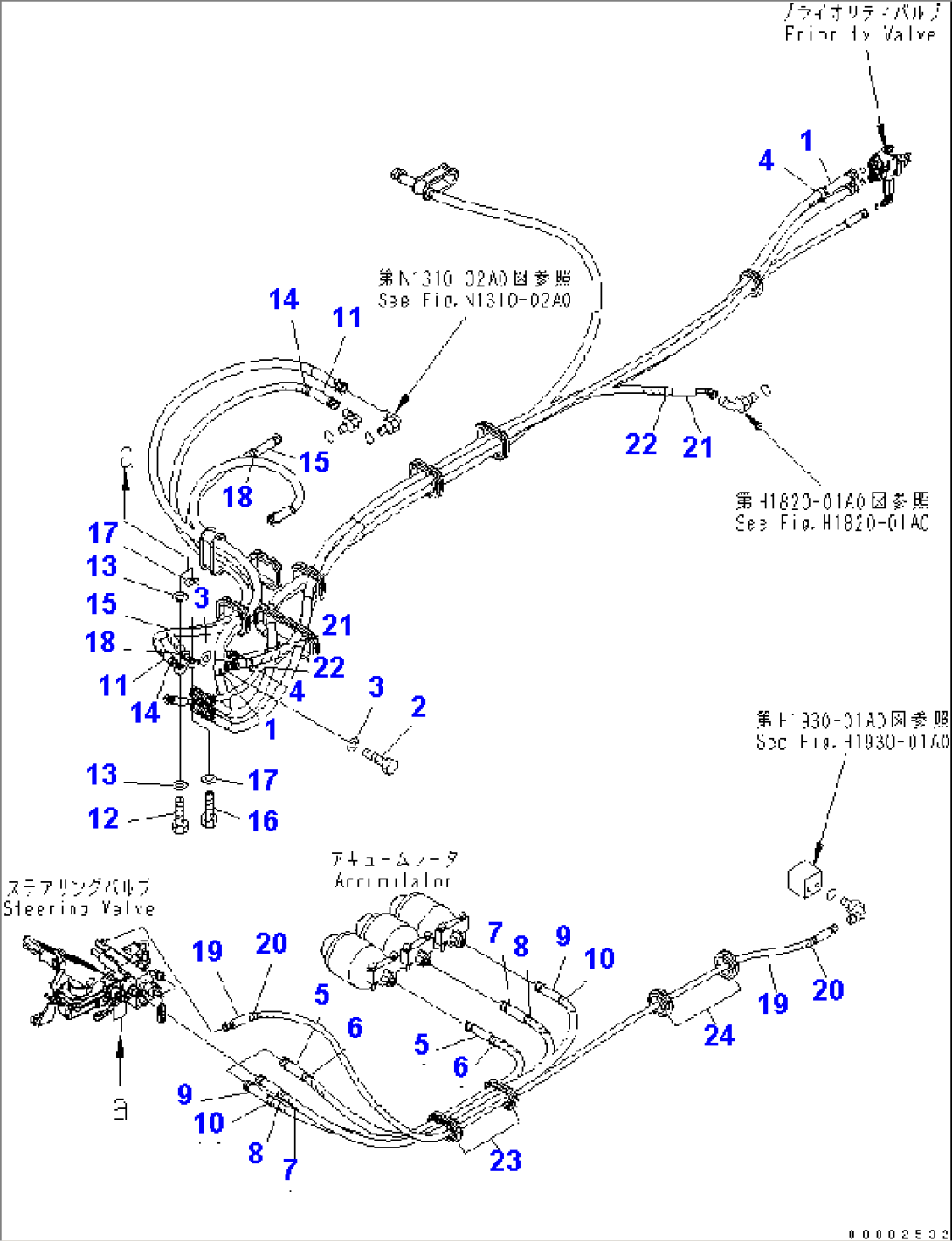 BRAKE LINE (UPPER) (HOSE)