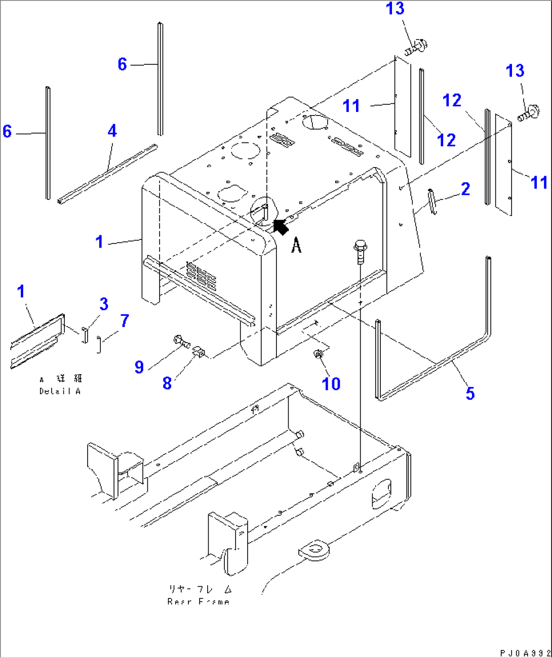 HOOD (ENGINE HOOD) (EU SPEC.)