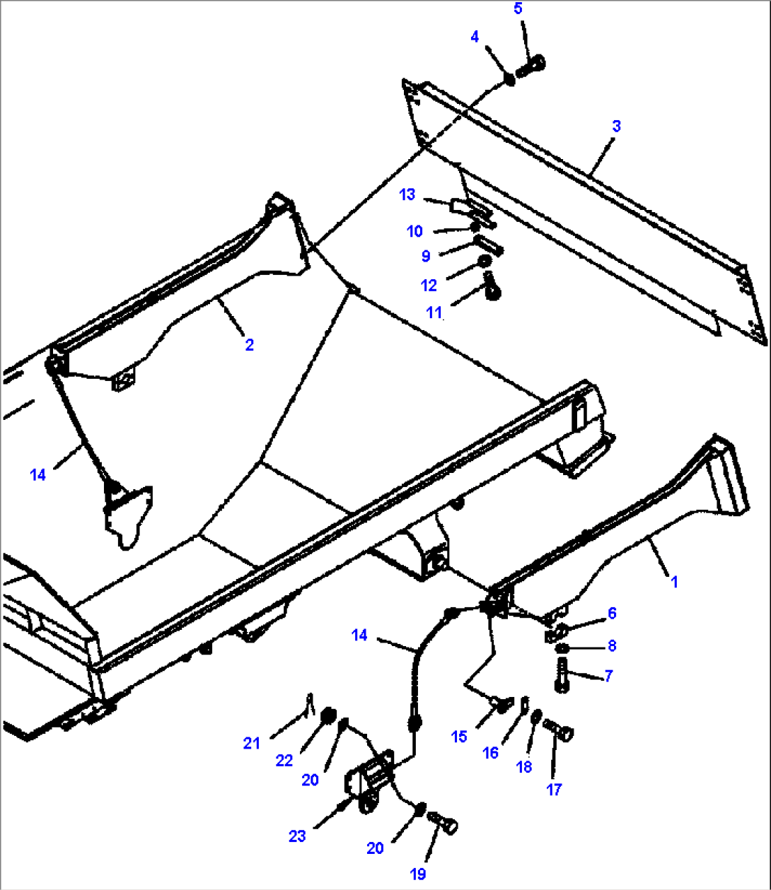 FIG. T3420-01A0A TAIL GATE