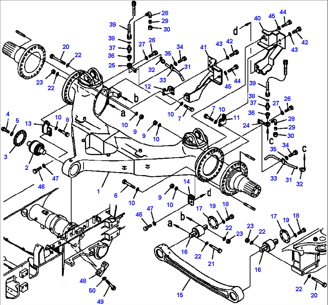 F3820-01A0 FRONT AXLE SUPPORT