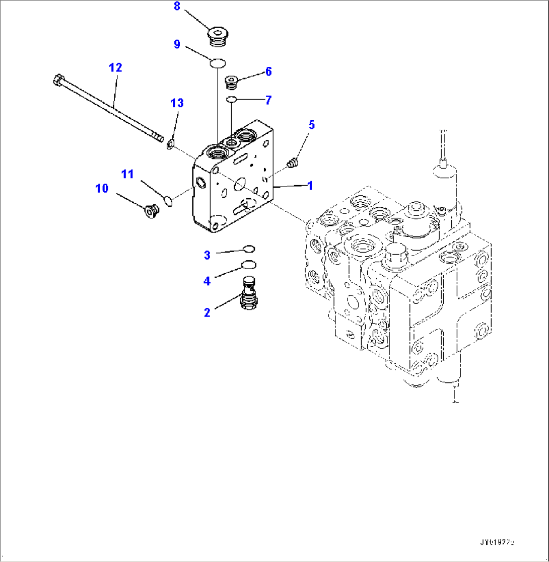Fender Group, Control Valve, 3-Valve (4/10) (#80932-)