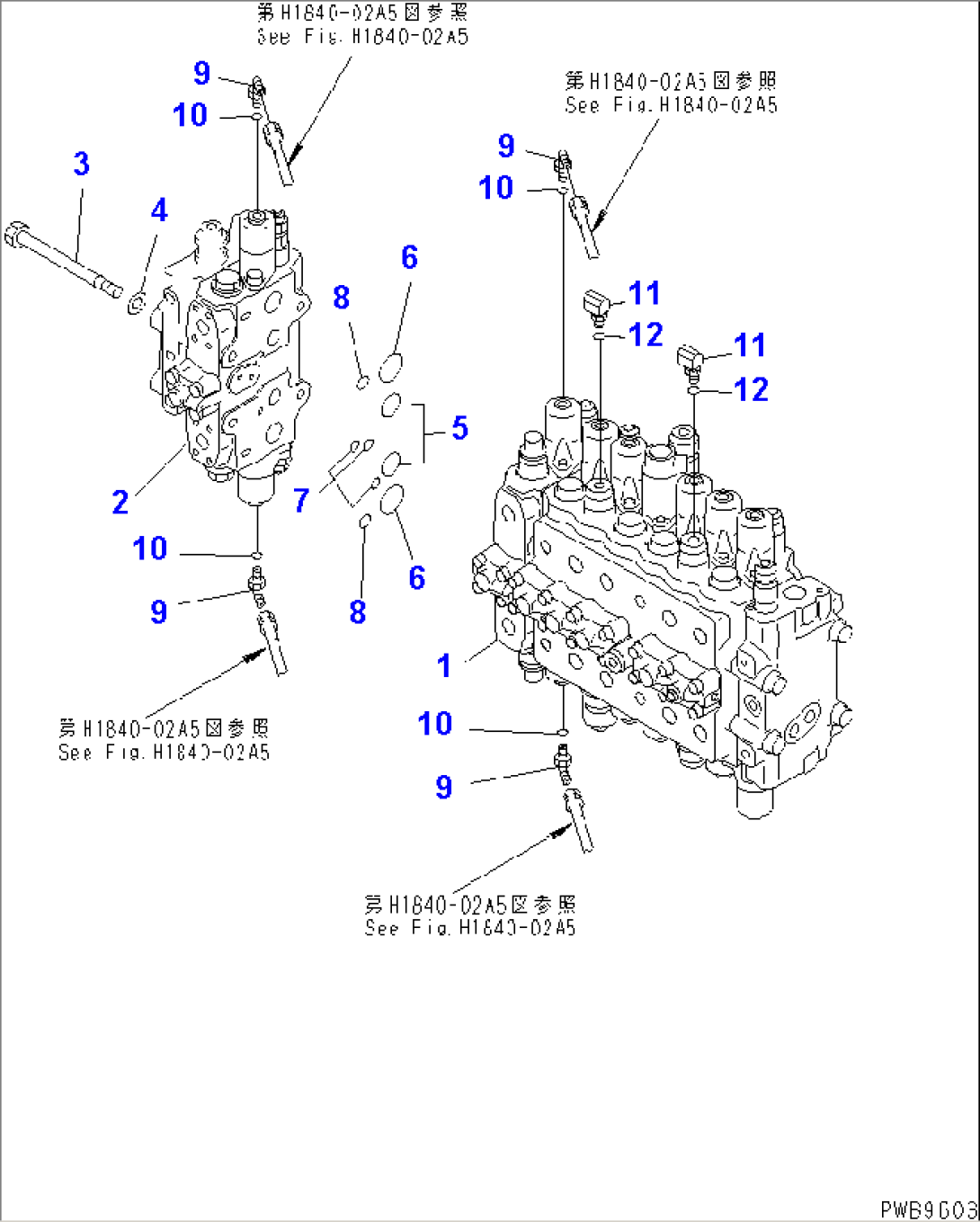 MAIN VALVE (VALVE) (2 ACTUATOR) (KIT)(#10169-)