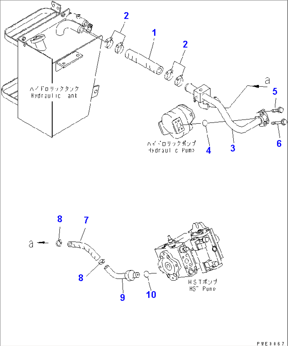 HST MAIN LINE (SUCTION LINE)(#10001-11500)