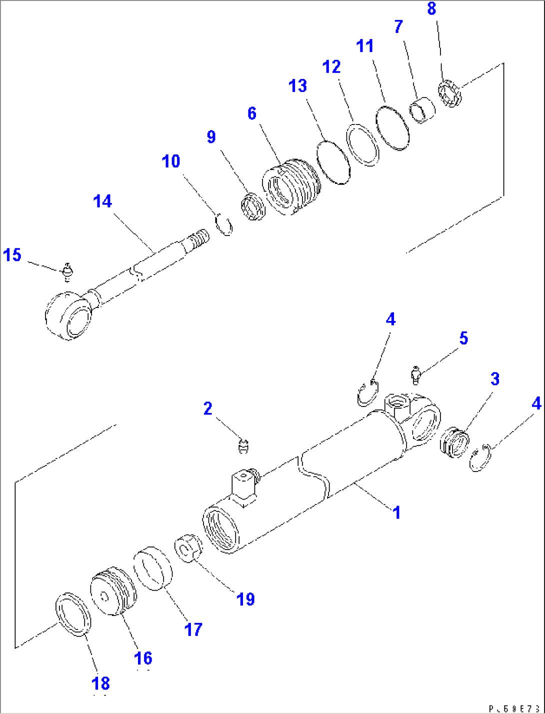 STEERING CYLINDER(#5001-5010)