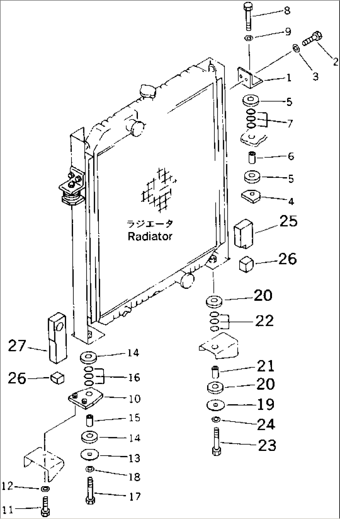 RADIATOR MOUNTING