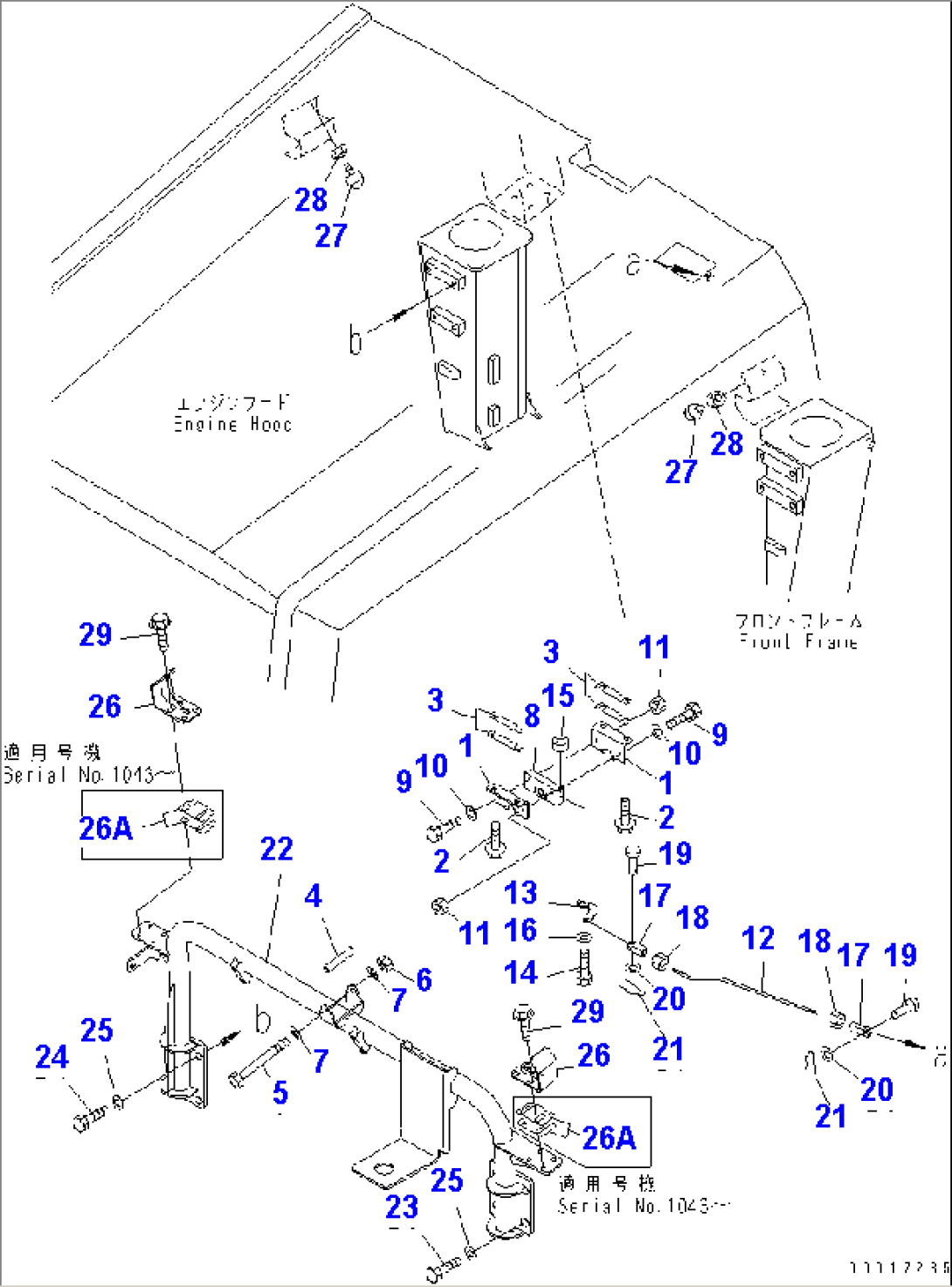 ENGINE HOOD AND RELATED PARTS (2/2)