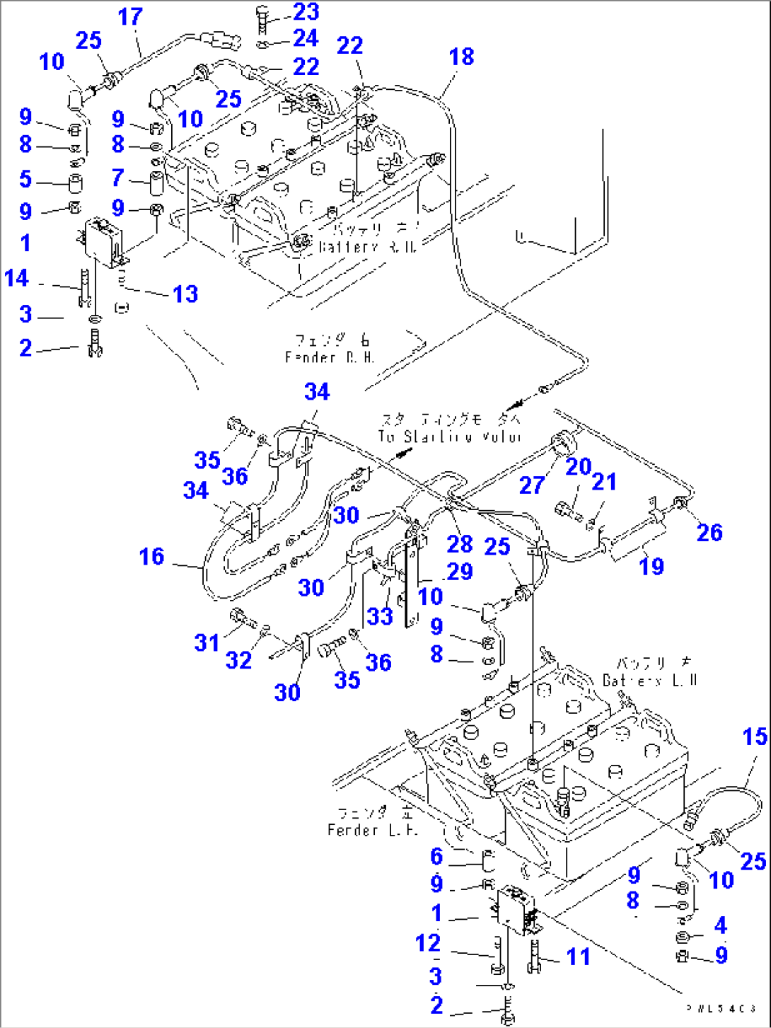 BATTERY AND RELAY SWITCH (2/2)(#10043-)
