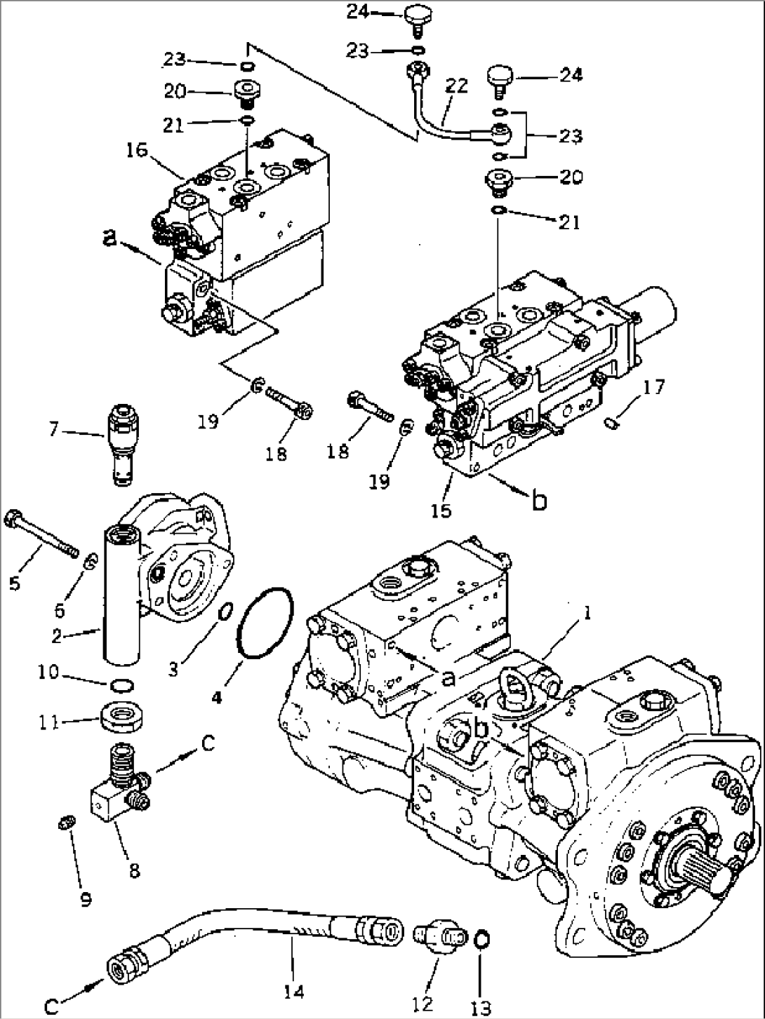 HYDRAULIC PUMP UNIT (WITH OLSS)