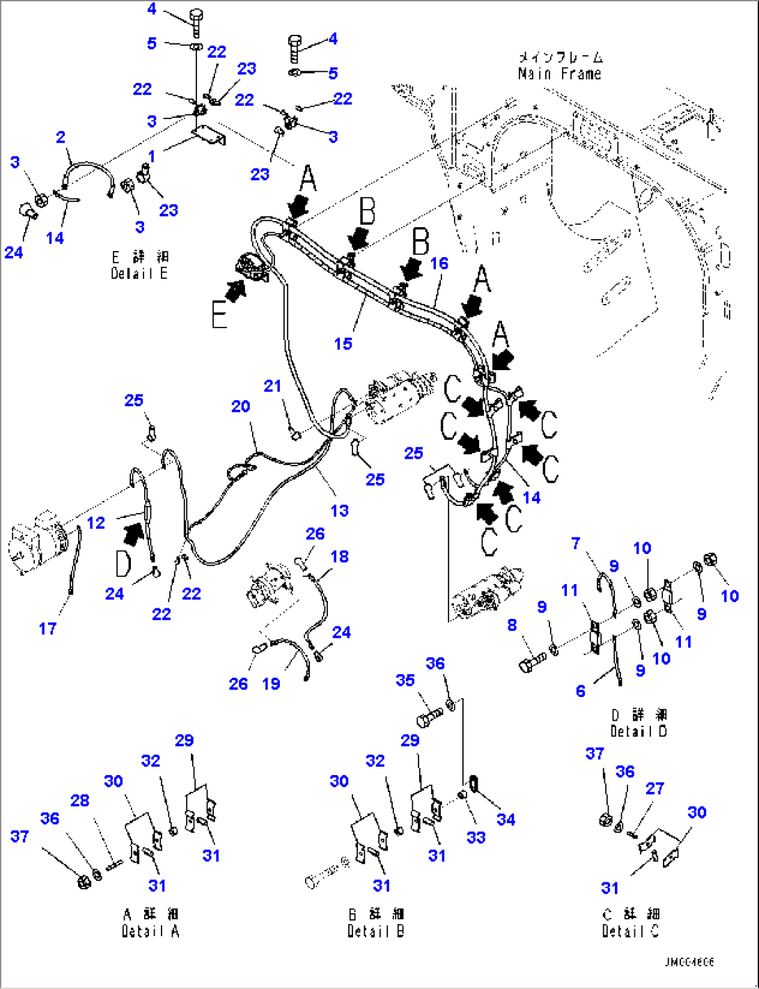 Engine Wiring Harness, (1/2) (#80138-)