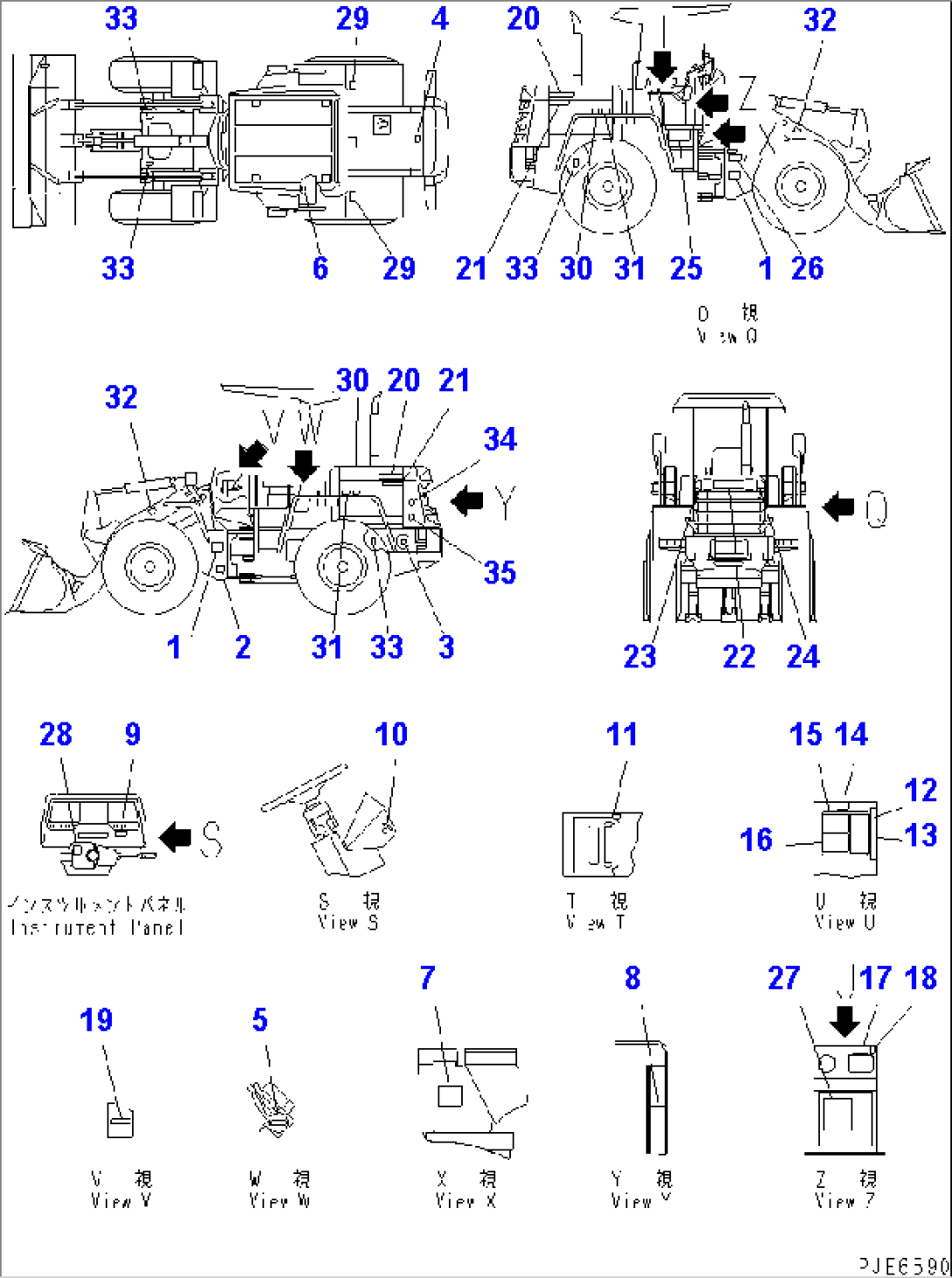 MARKS AND PLATES (WITH CANOPY) (JAPNESE)(#53001-54431)