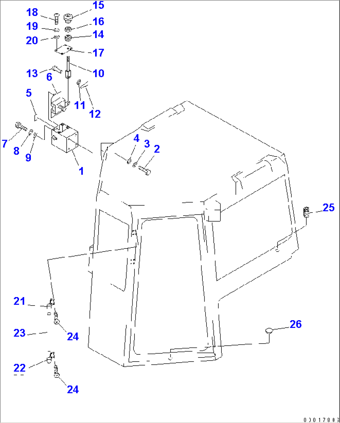 CAB (2/15)¤ DOOR OPEN AND LOCK (COLD WEATHER (B) SPEC.)(#10471-)