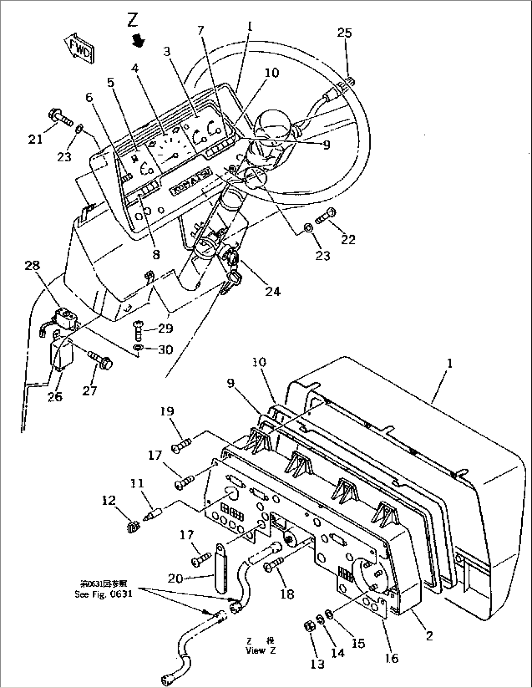 INSTRUMENT PANEL(#10001-13419)