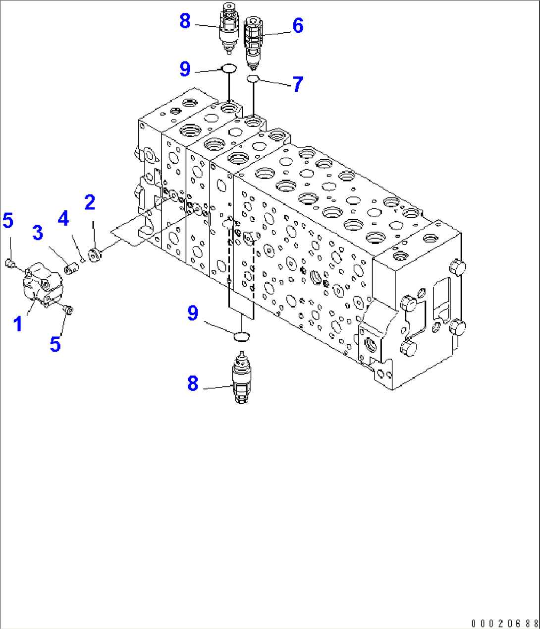 MAIN VALVE (3-ACTUATOR) (25/25)