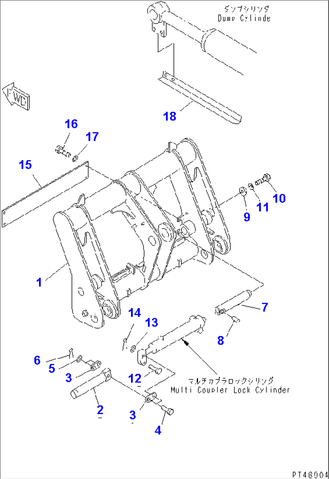 MULTI COUPLER (HYDRAULIC TYPE) (1/2) (MULTI COUPLER) (WITH ROTARY SNOW REMOVER)(#60001-)