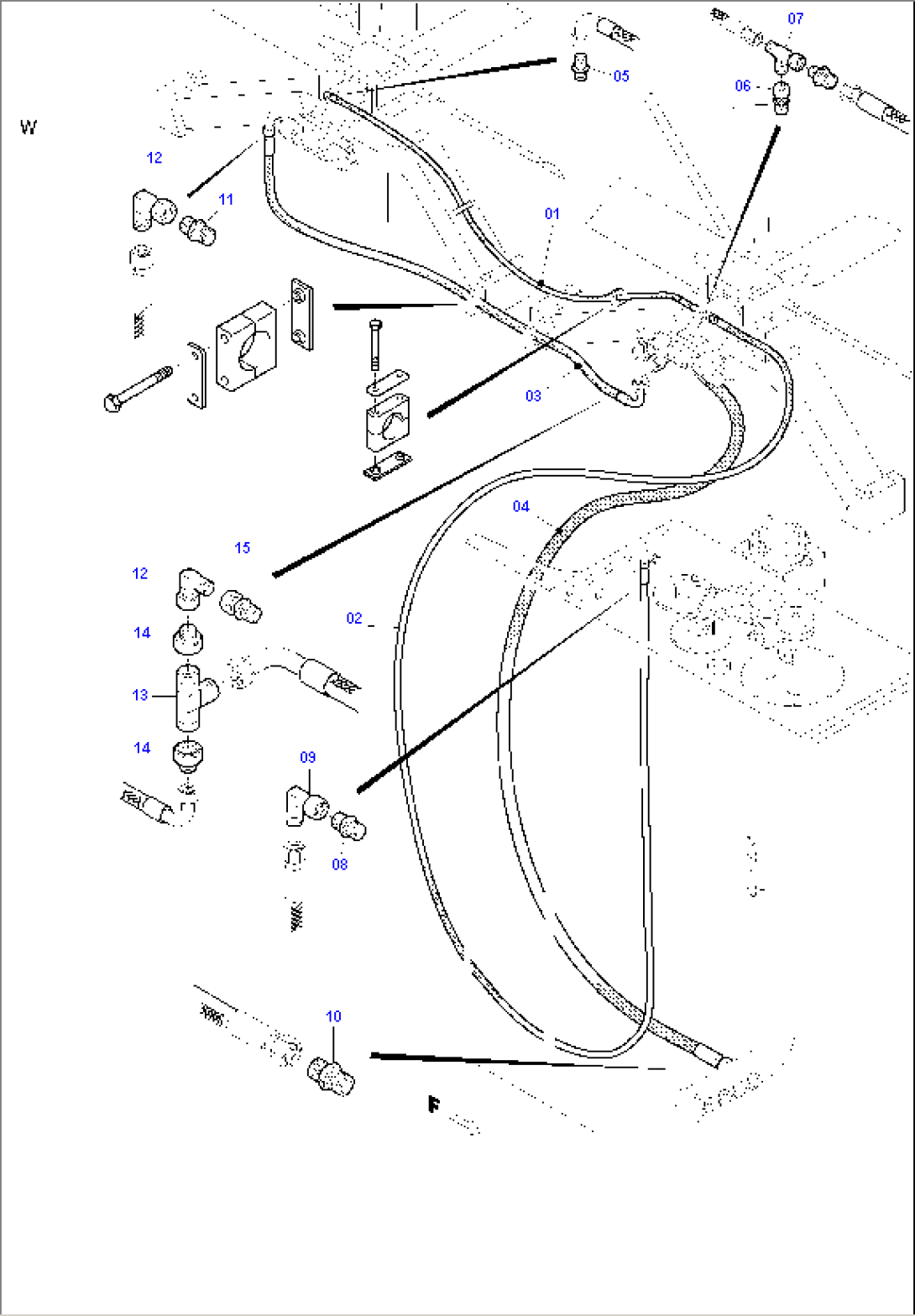 Return lines - Fan motors