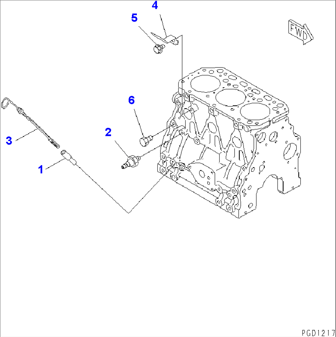 CYLINDER BLOCK ACCESSORY(#11259-)