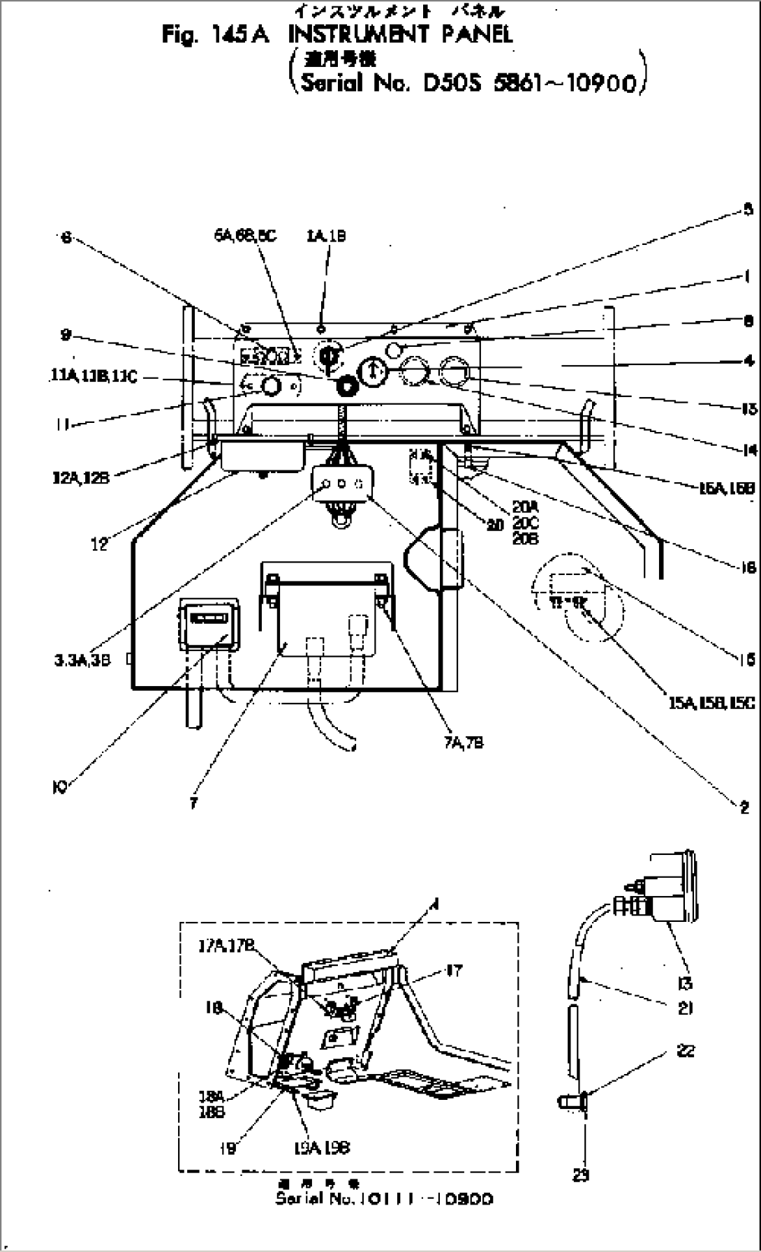 INSTRUMENT PANEL(#5861-10900)