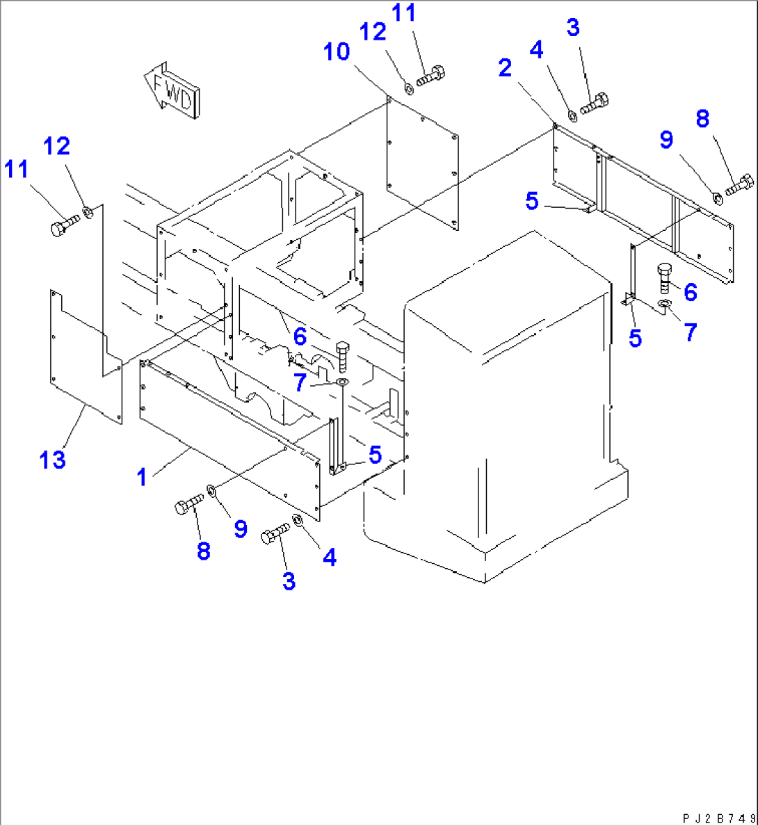 SIDE COVER (FOR AIR CONDITIONER)