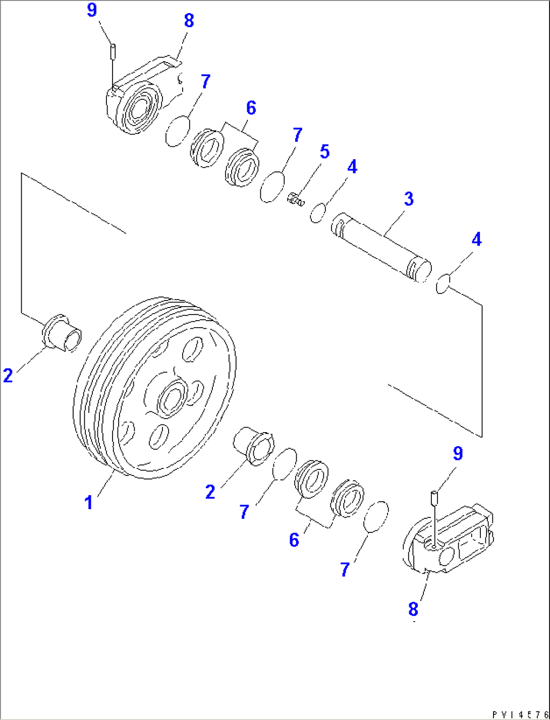 FRONT IDLER(#11045-)