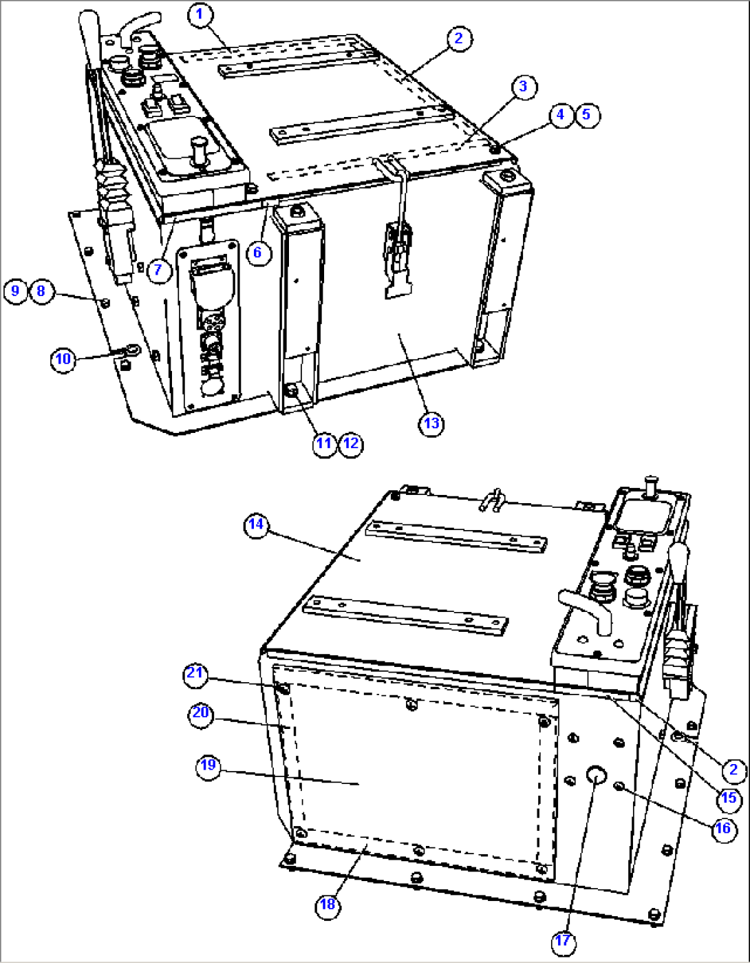 CAB INTERFACE COMPARTMENT ( 1/4)