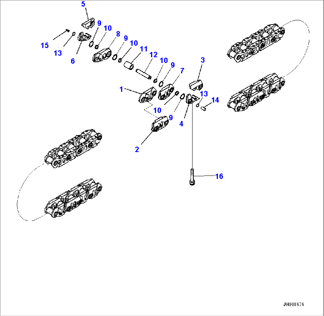 Track Link Assembly (#85001-)