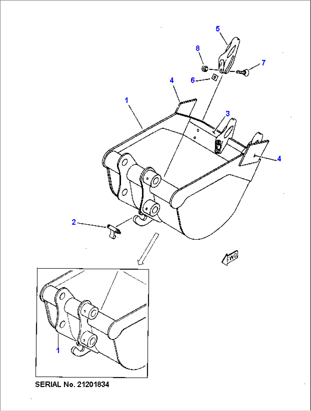 BUCKET WITH HOOK (350 mm)