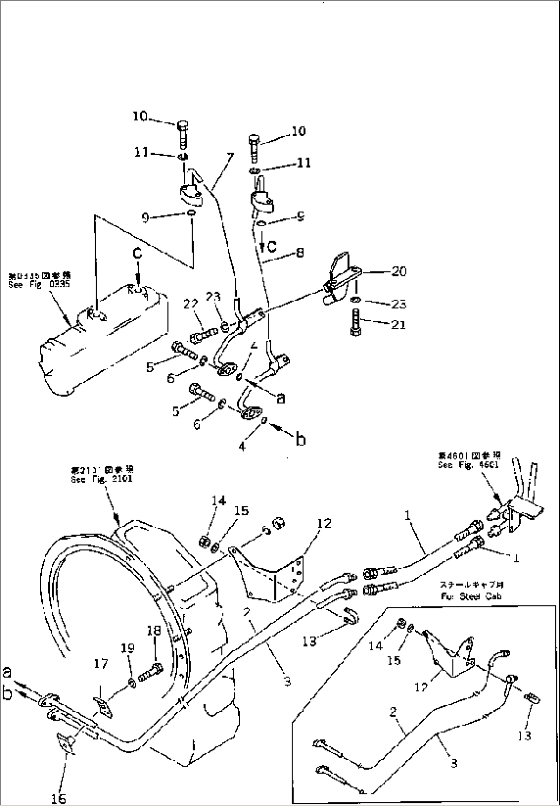 OIL COOLER PIPING (2/2)
