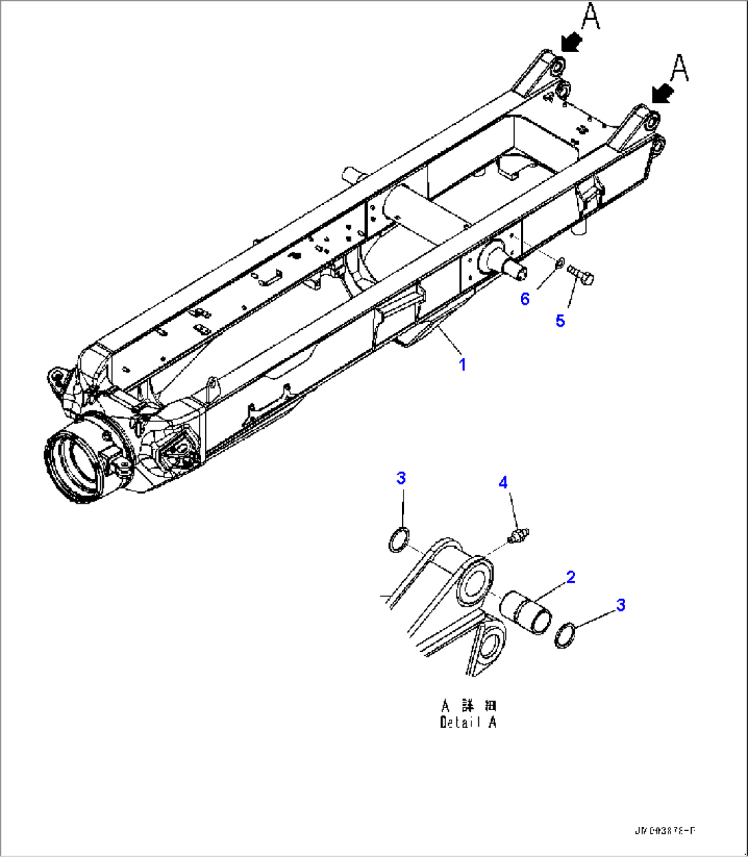 Rear Frame (#10001-)