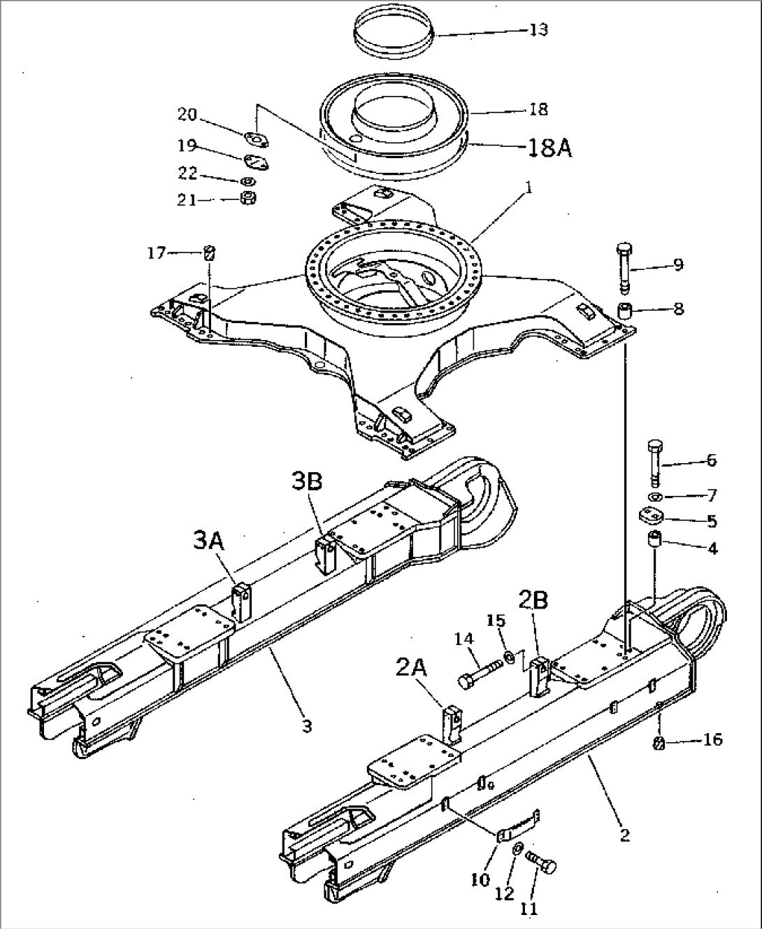 TRACK FRAME (FOR VARIABLE GAUGE)(#20603-)