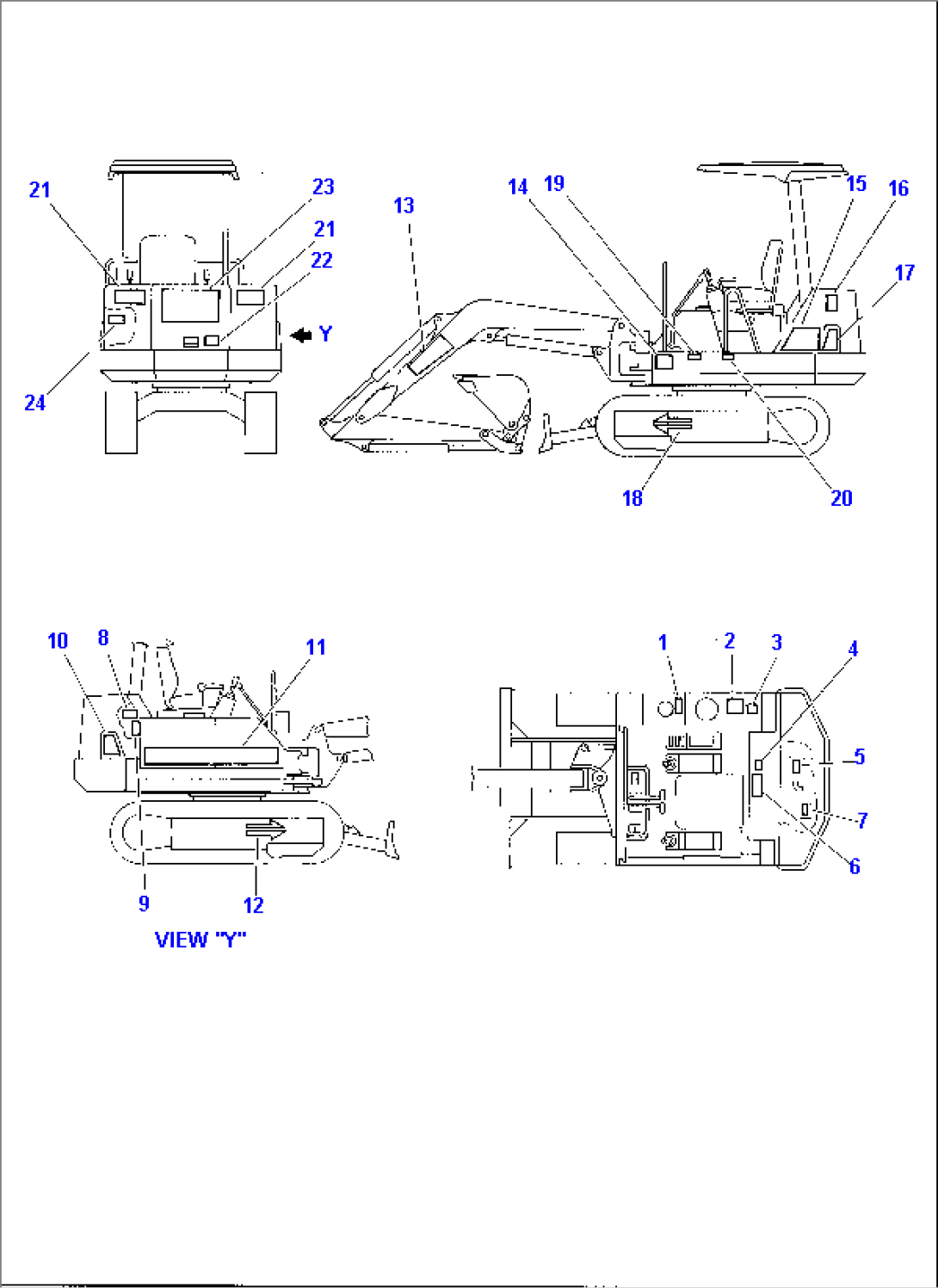 MARKS AND PLATES (FOR CANOPY): 1st PART (FRENCH)