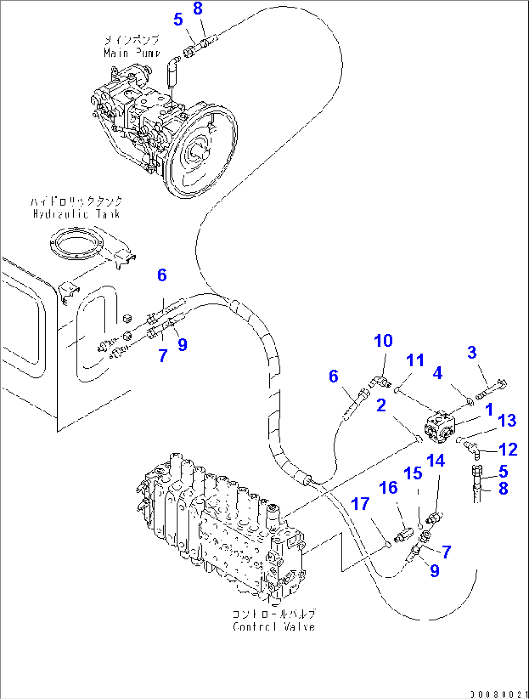 MAIN PIPING (SELF PRESSURE REDUCING VALVE LINE)