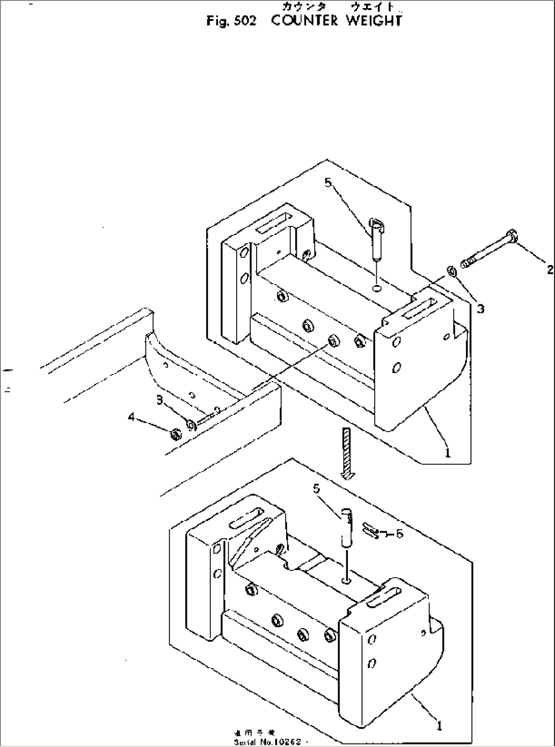 COUNTER WEIGHT(#10001-)