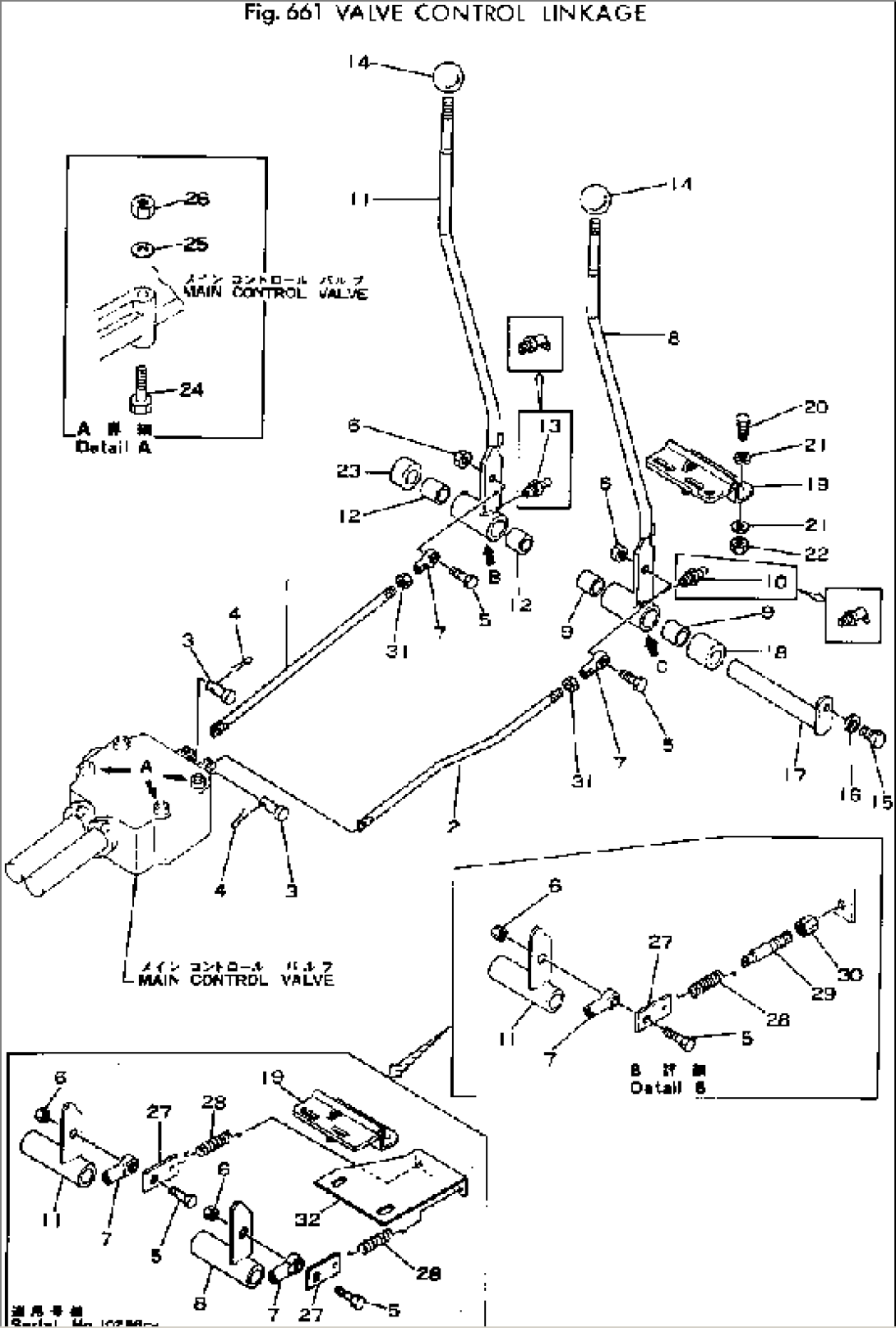 VALVE CONTROL LINKAGE