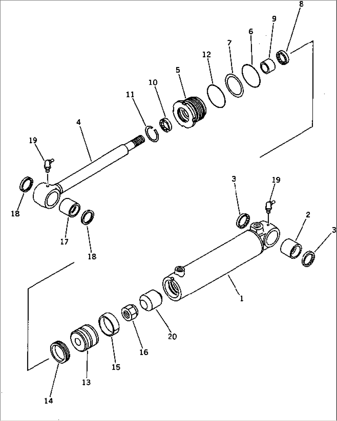 FEEDER 3RD FOLD CYLINDER(#10026-)