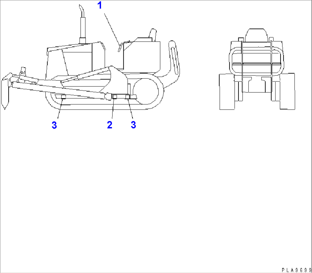 CENTER OF GRAVITY MARK
