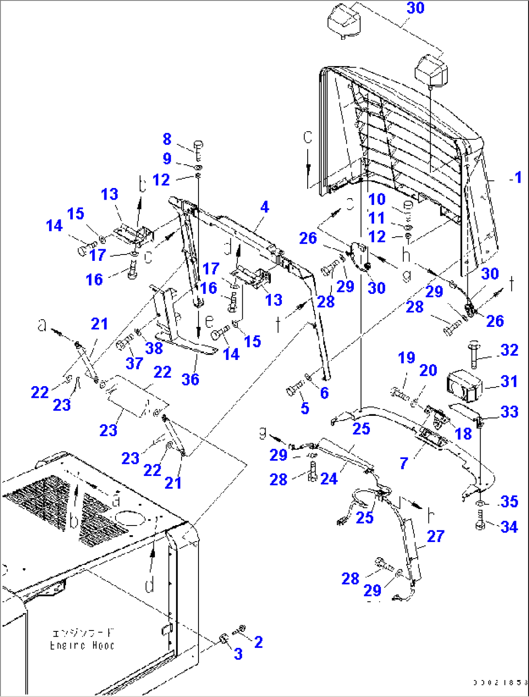 HOOD (RADIATOR GUARD) (SNOW REMOVING SPEC.)