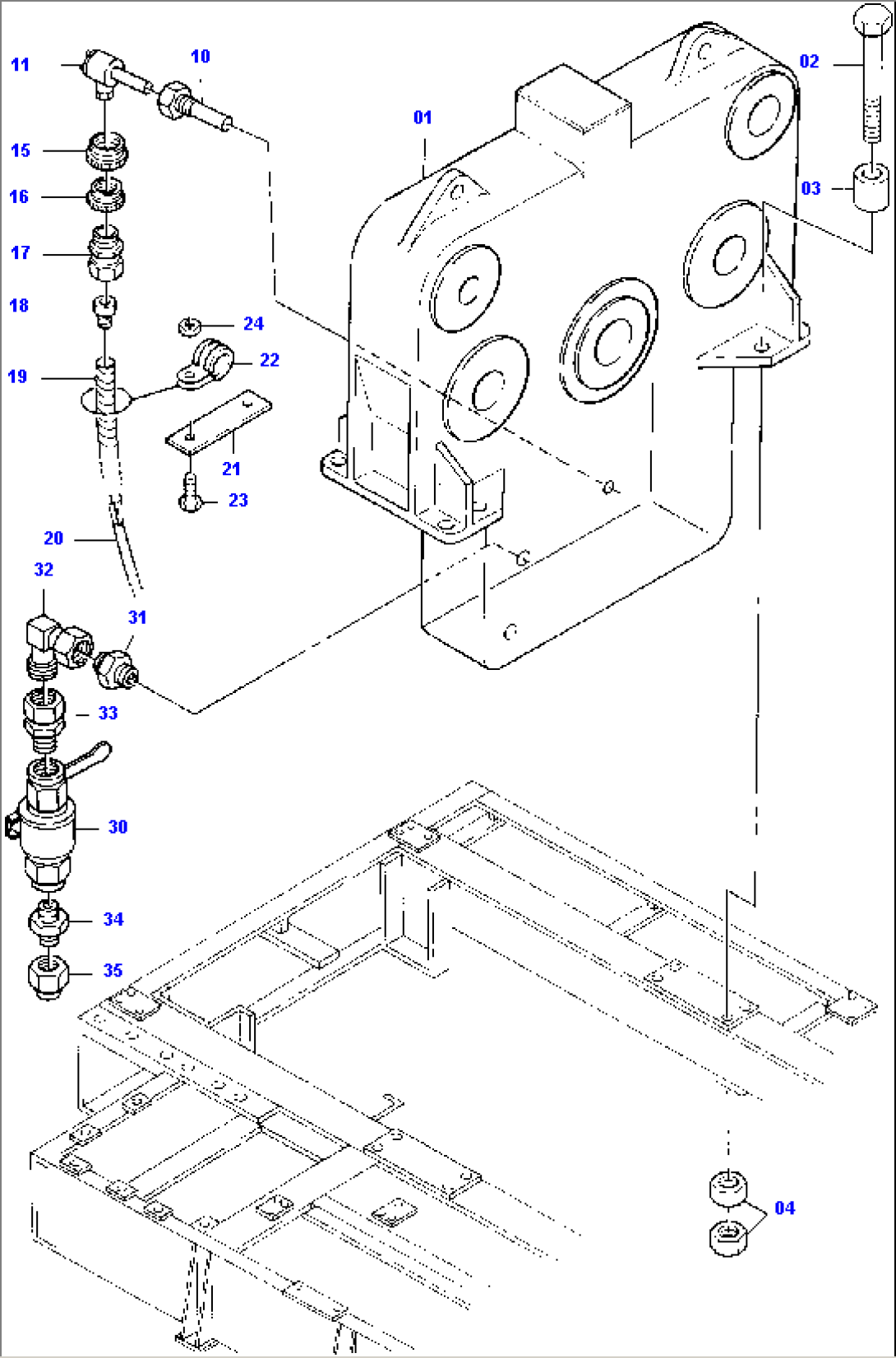 Installation - Pump Distributor Gear