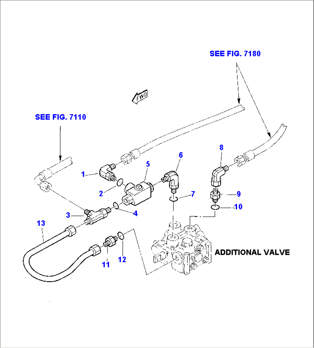 HYDRAULIC PIPING FOR ATTACHMENT (1st PART)