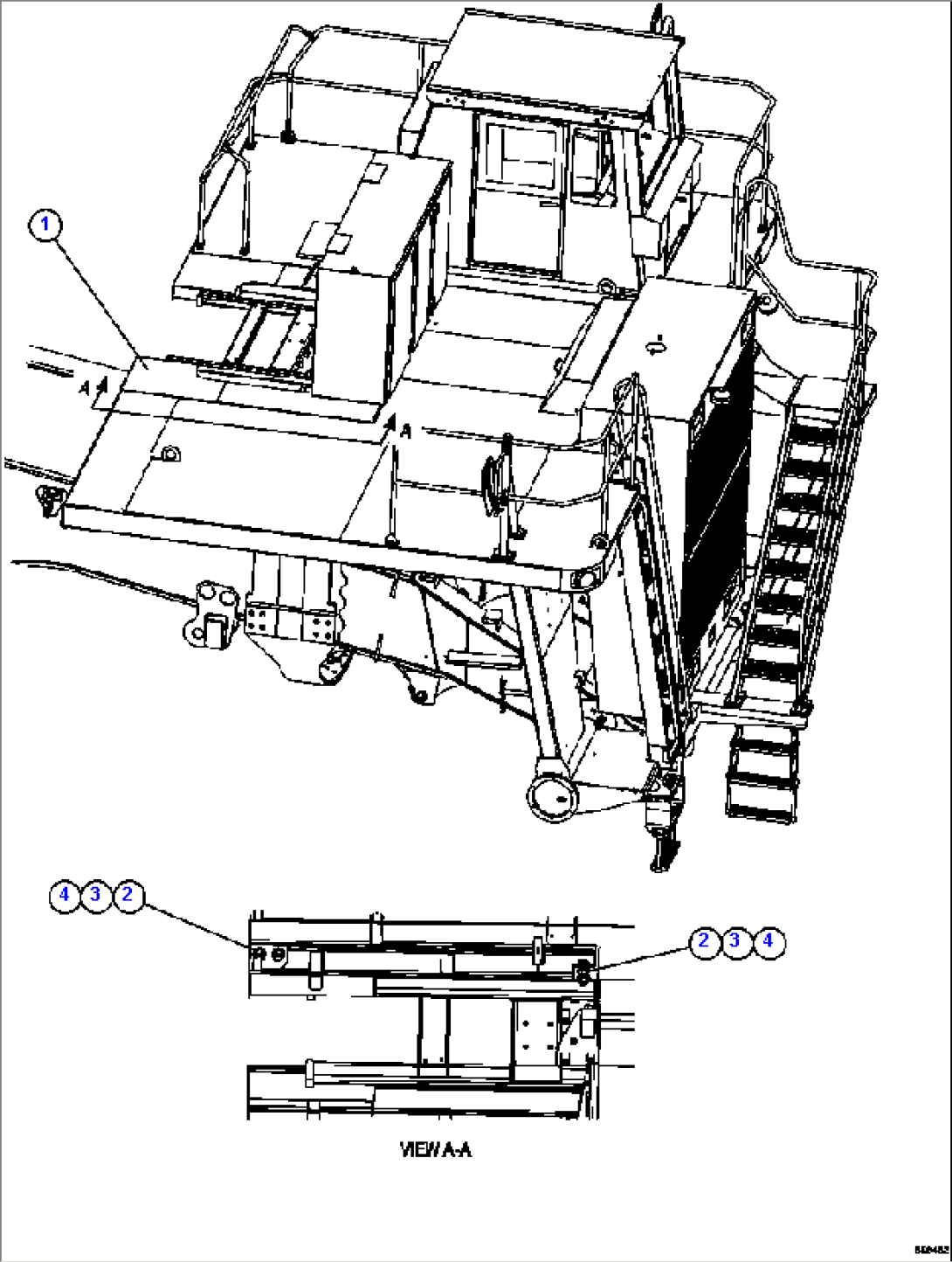 RH REAR CENTER DECK INSTALLATION