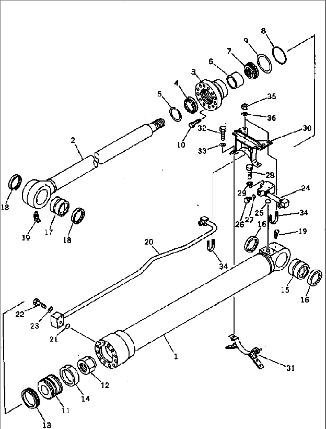 BUCKET CYLINDER