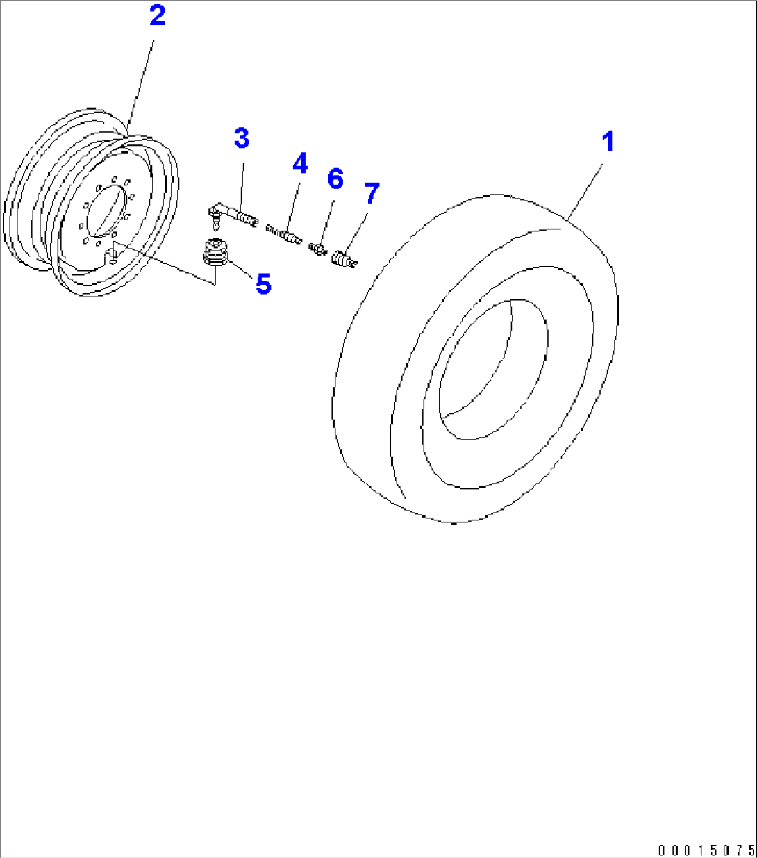 SPARE TIRE (17.50-R25)