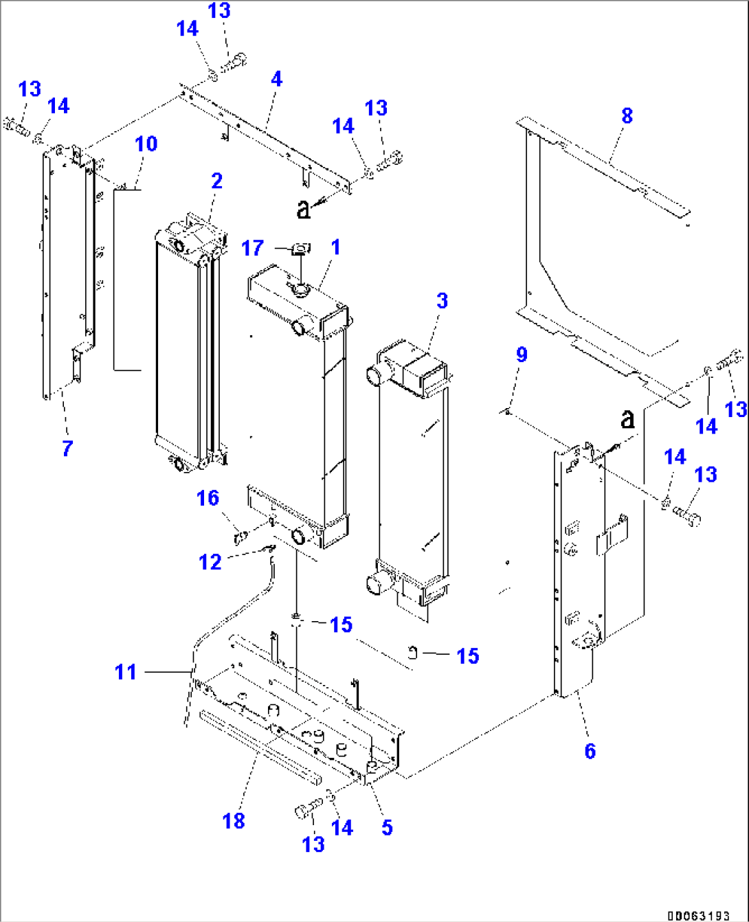 Radiator, Radiator and Oil Cooler (#75750-75810)