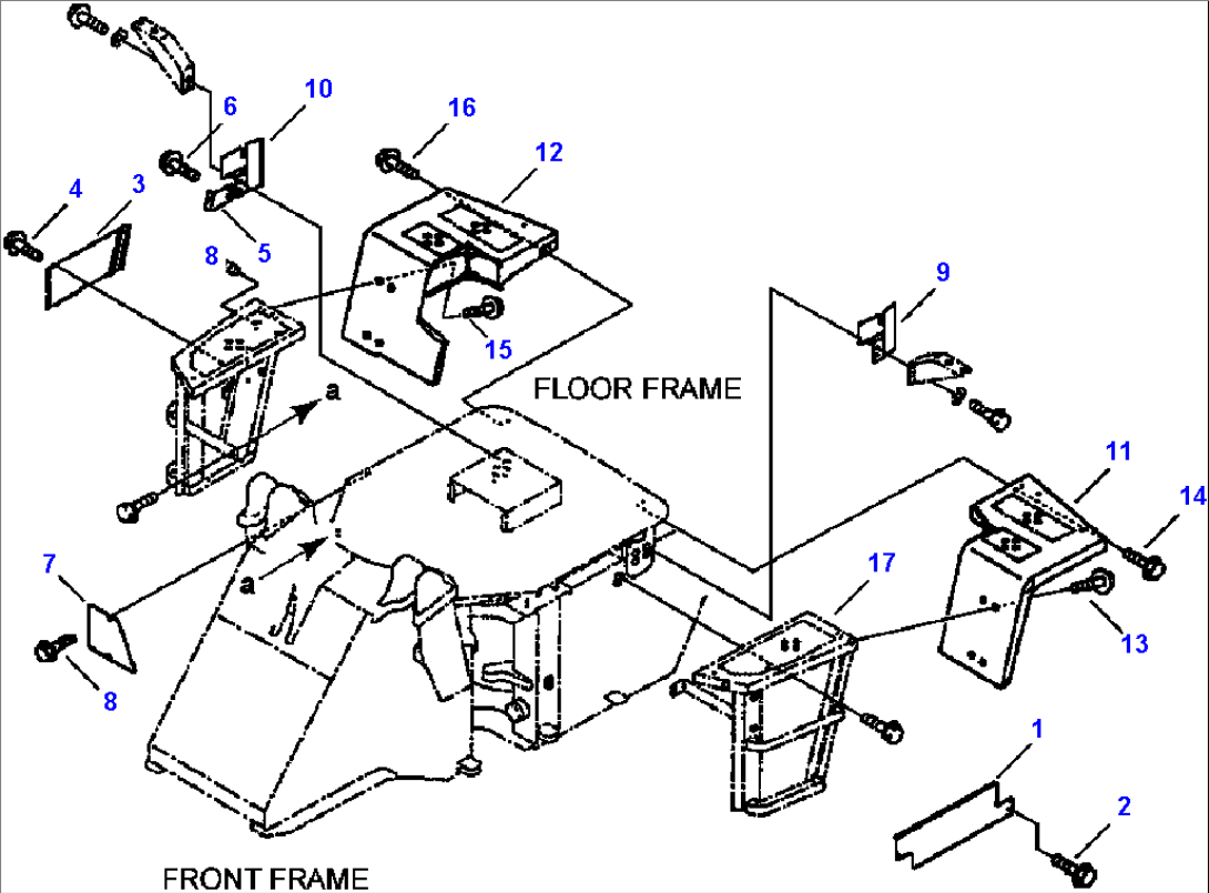 FIG. M4310-02A1 REAR FENDER - FRONT HALF - FULL