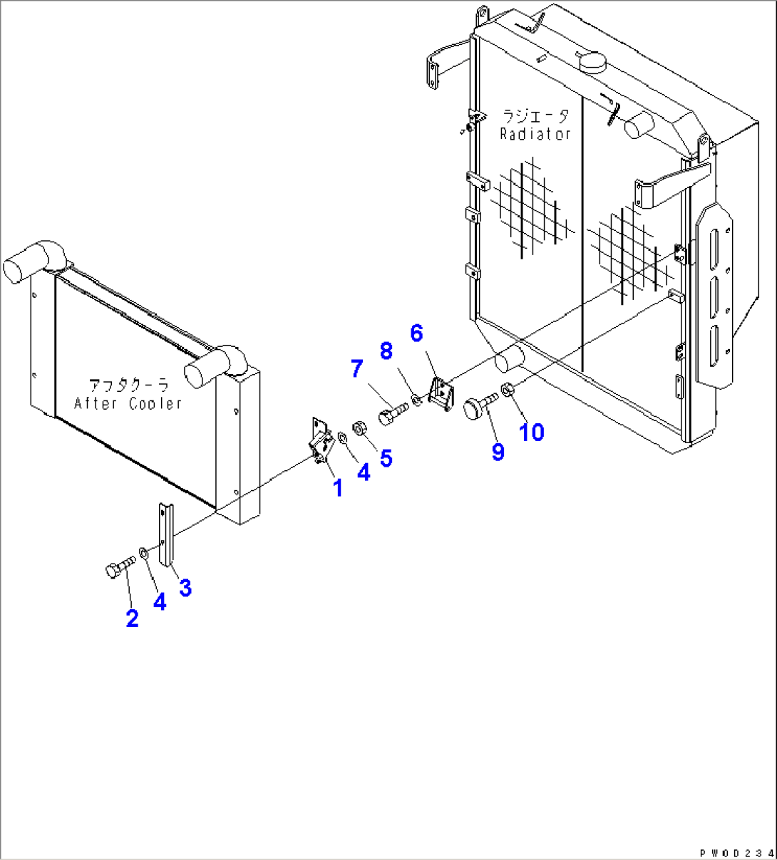 RADIATOR (LOCK)