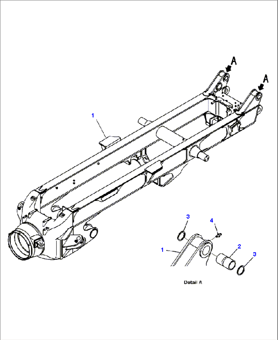 J3135-01A0 REAR FRAME