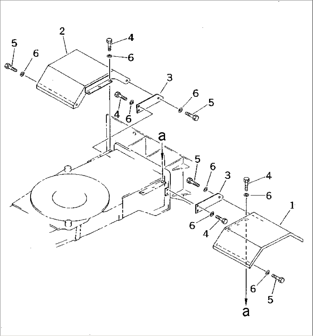 REAR FENDER (ROAD CONSTRUCTION SPEC.)(#3168-)