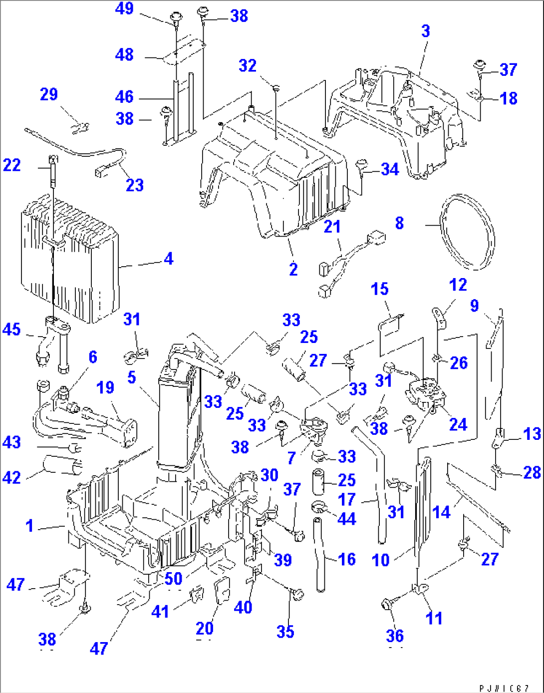 AIR CONDITIONER (11/12) (AIR CONDITIONER UNIT 1/2)(#10629-)